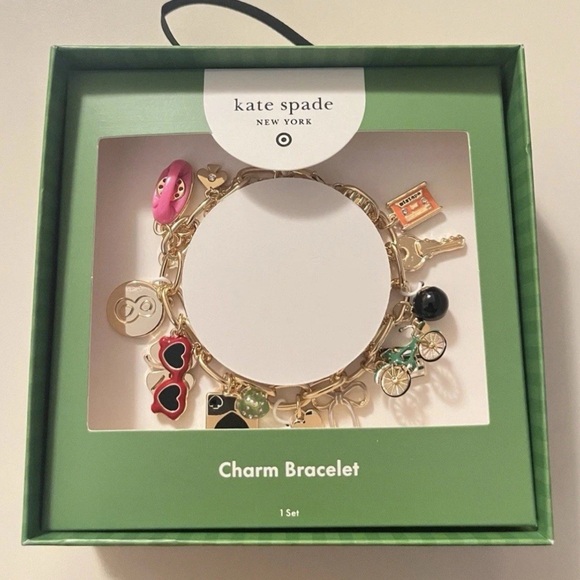 Kate Spade New York x Target Mixed Novelty Chunky Charm Bracelet - Picture 6 of 6